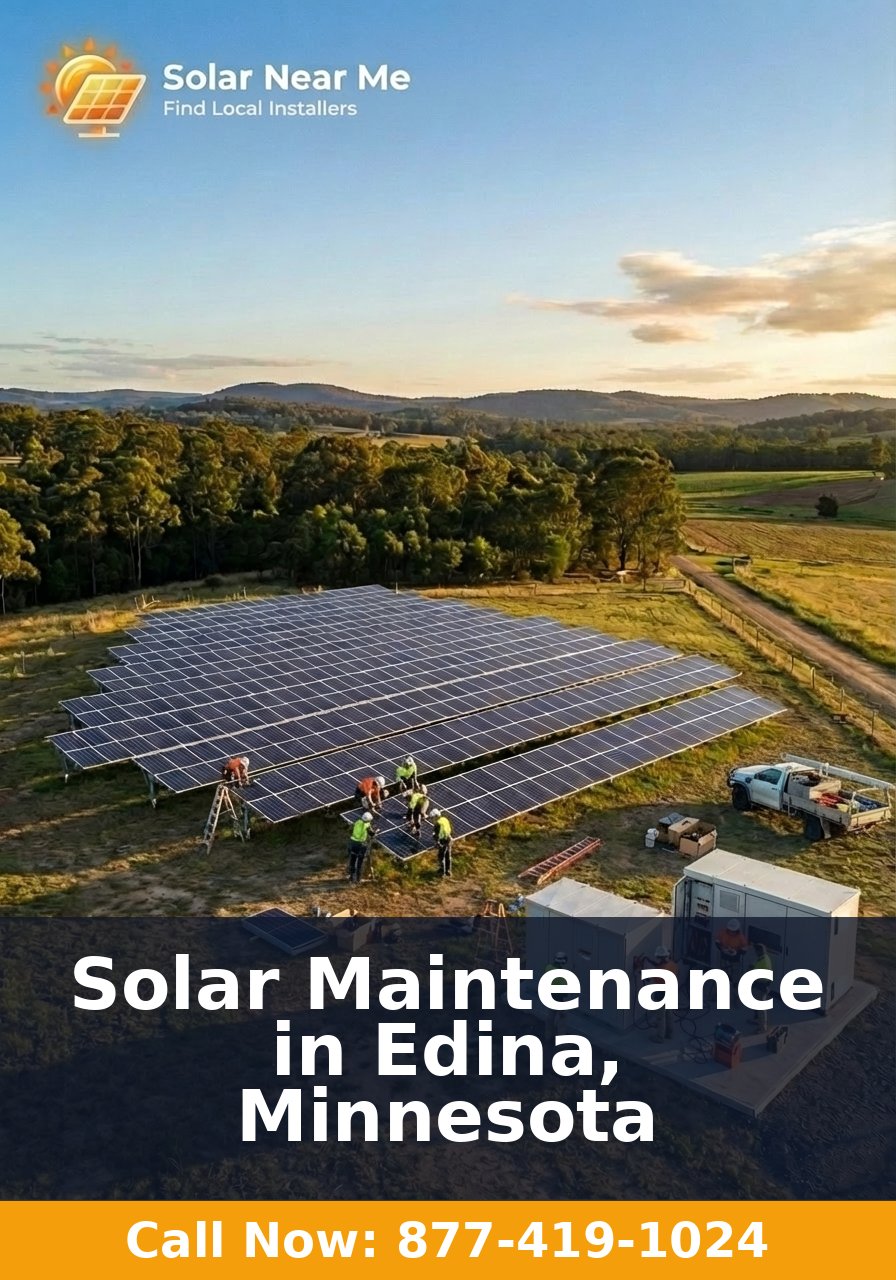 Solar Maintenance in Edina, Minnesota