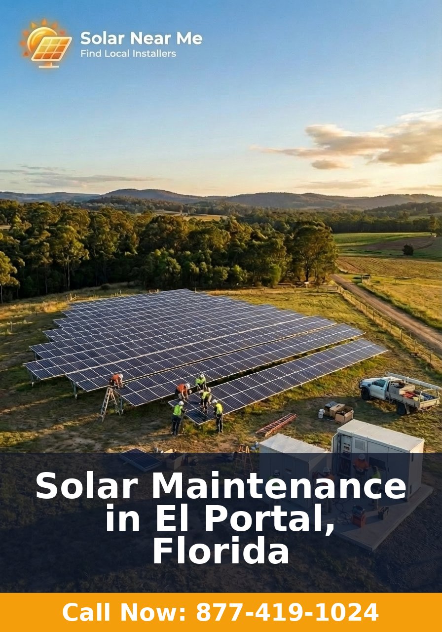 Solar Maintenance in El Portal, Florida