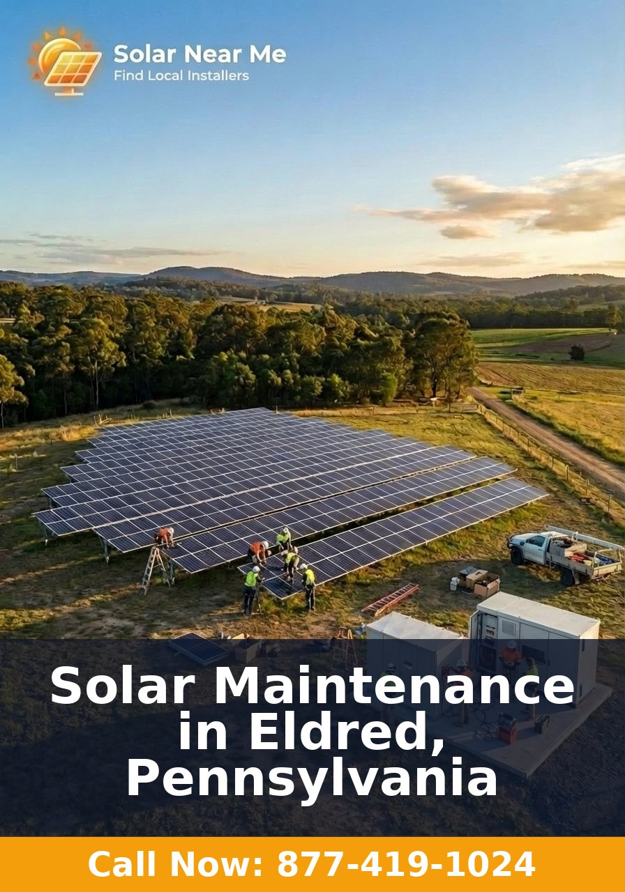 Solar Maintenance in Eldred, Pennsylvania