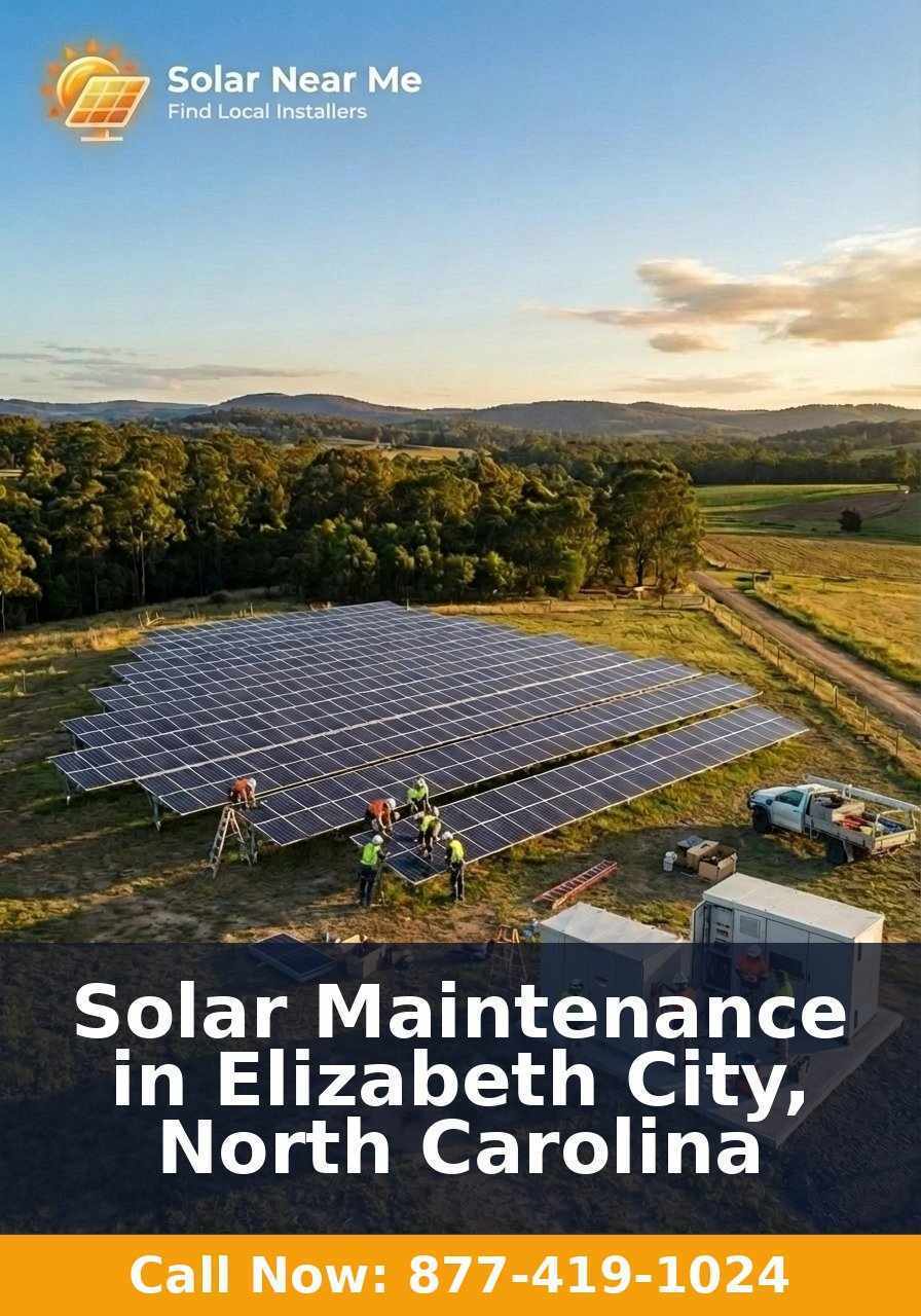 Solar Maintenance in Elizabeth City, North Carolina