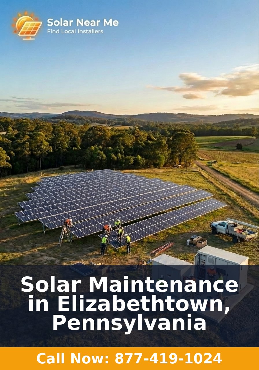 Solar Maintenance in Elizabethtown, Pennsylvania