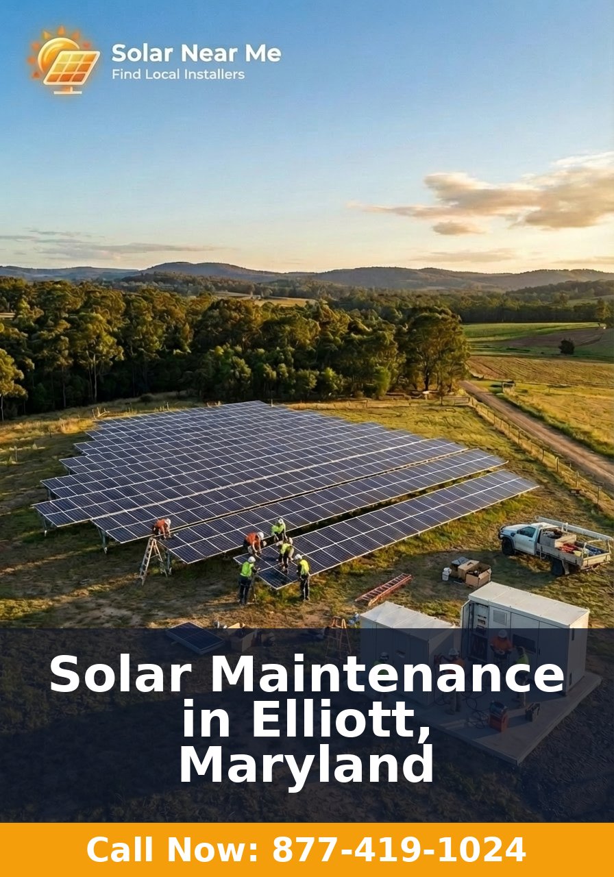 Solar Maintenance in Elliott, Maryland