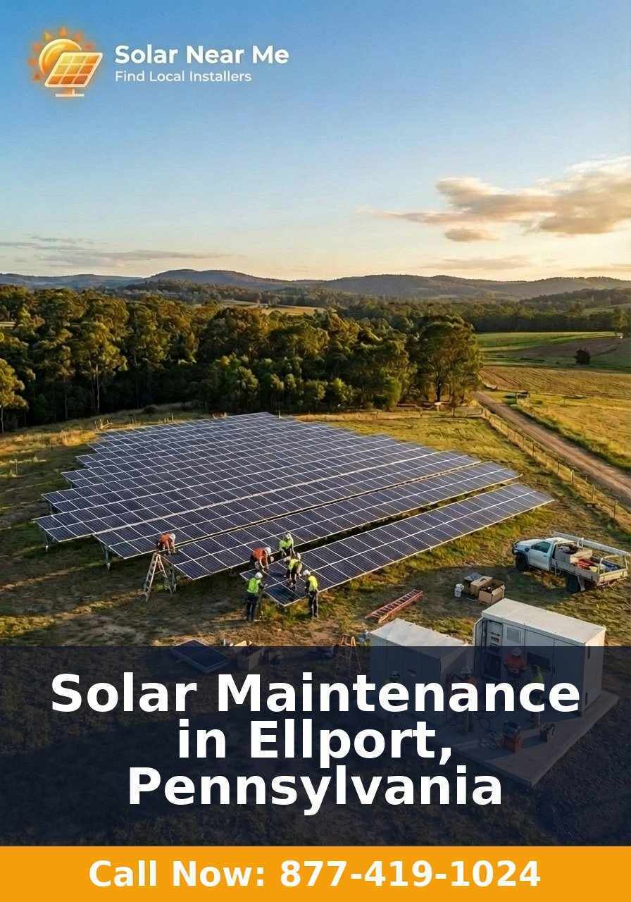 Solar Maintenance in Ellport, Pennsylvania