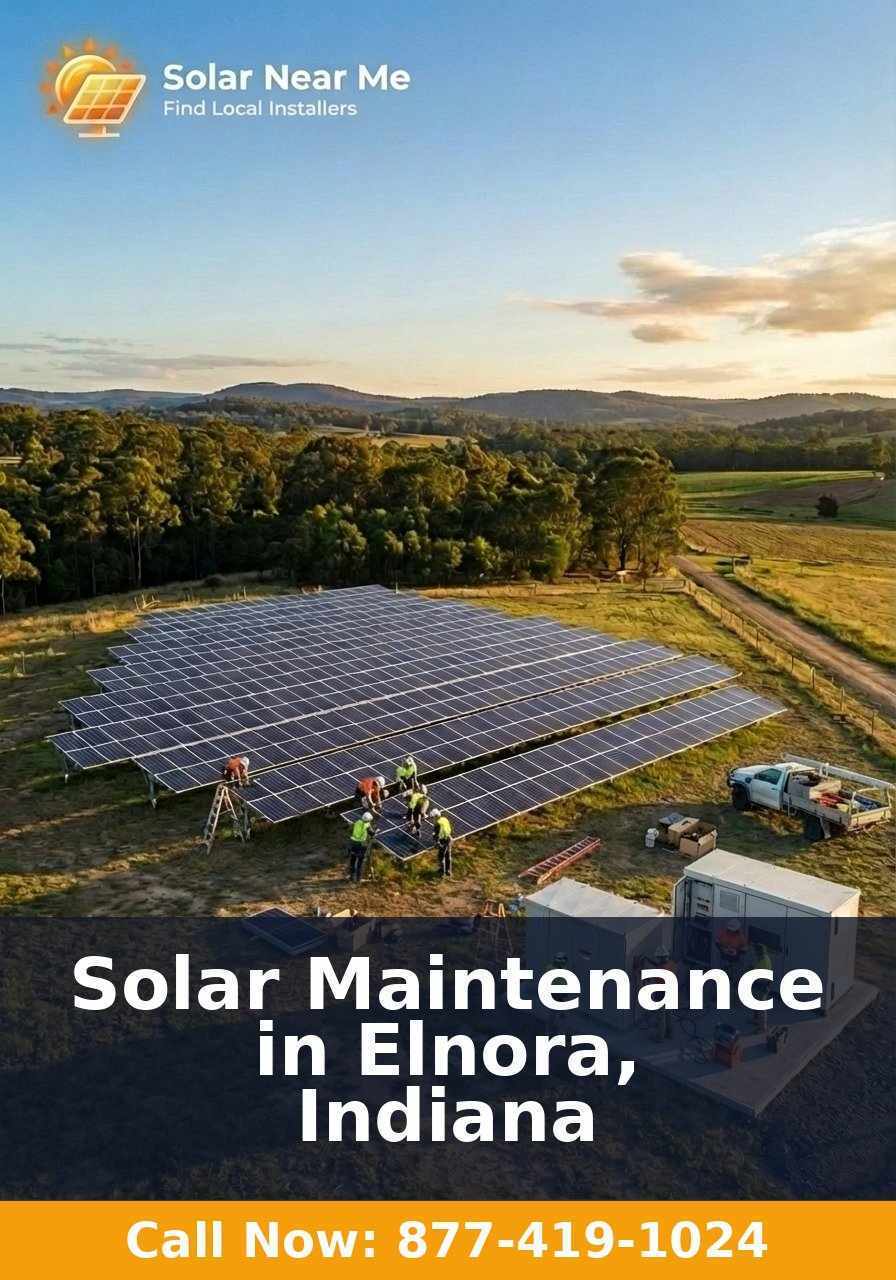 Solar Maintenance in Elnora, Indiana