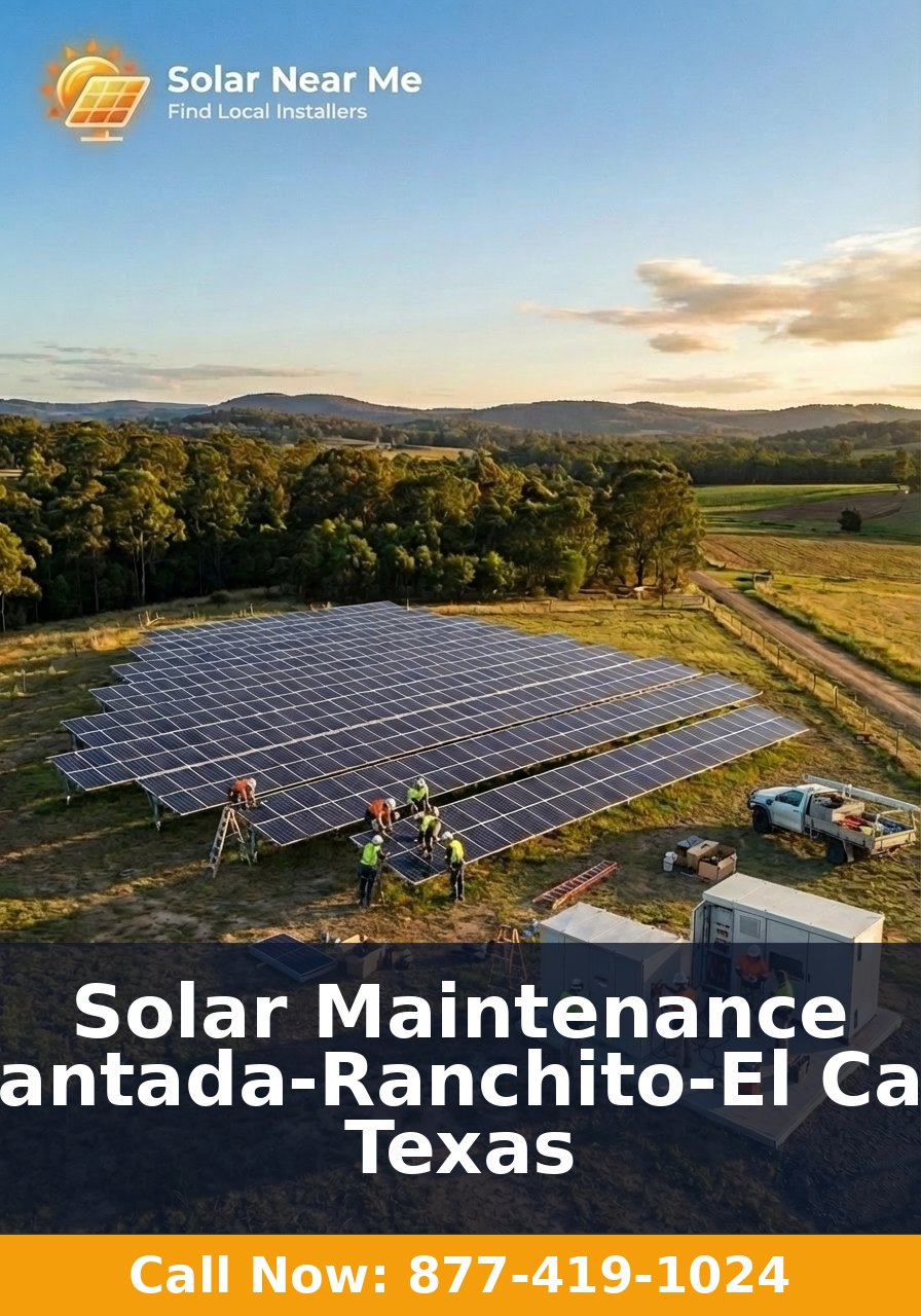 Solar Maintenance in Encantada-Ranchito-El Calaboz, Texas
