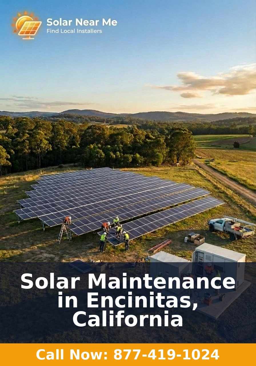 Solar Maintenance in Encinitas, California