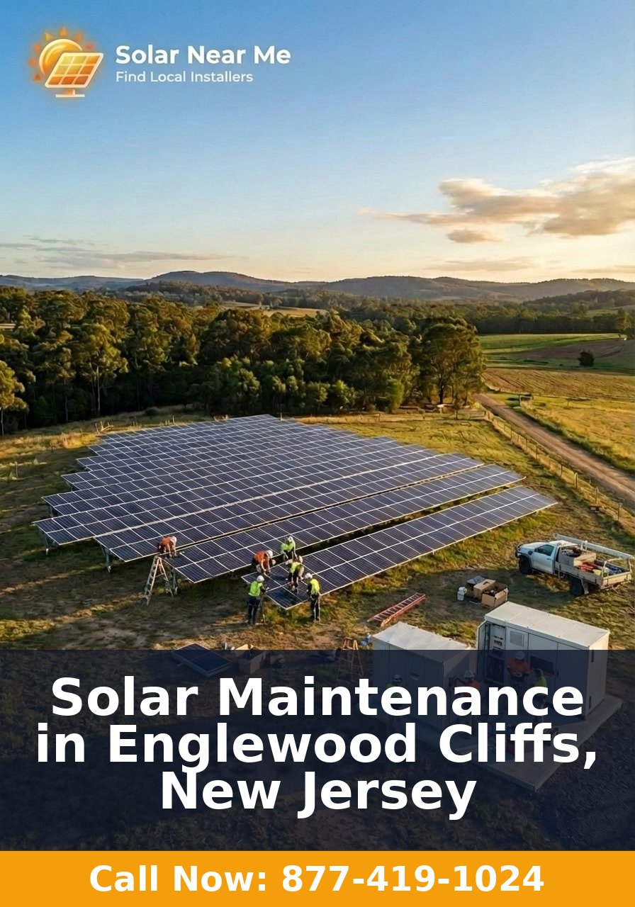 Solar Maintenance in Englewood Cliffs, New Jersey