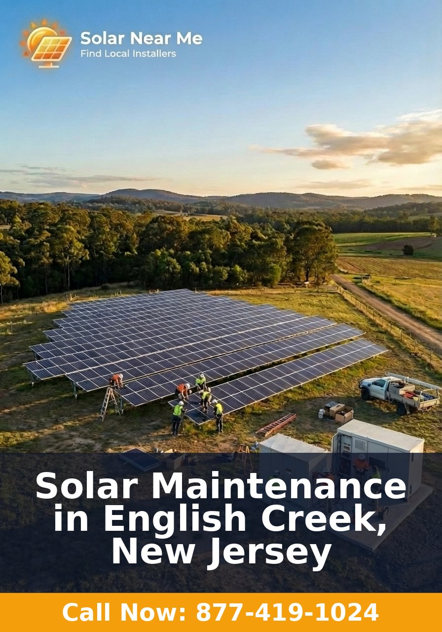 Solar Maintenance in English Creek, New Jersey