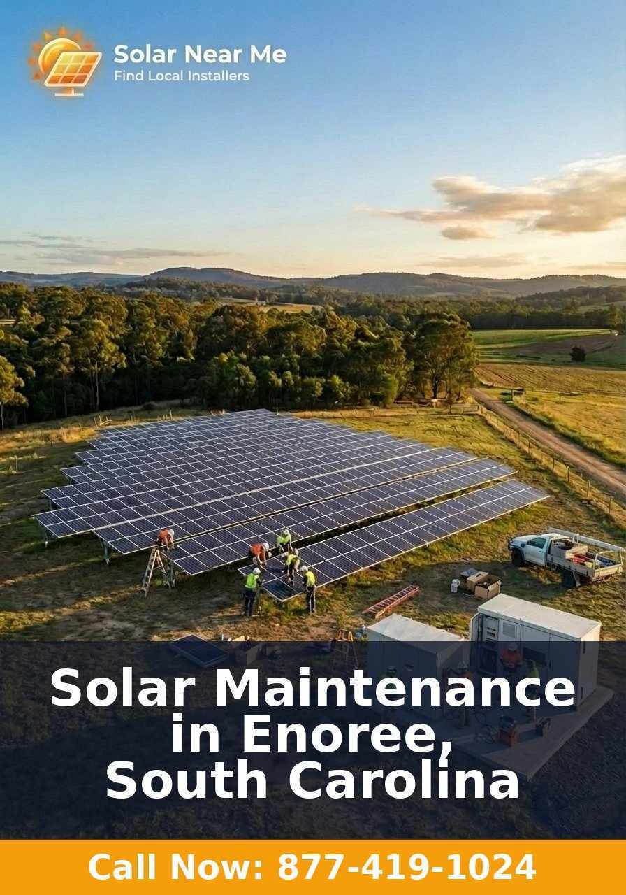 Solar Maintenance in Enoree, South Carolina