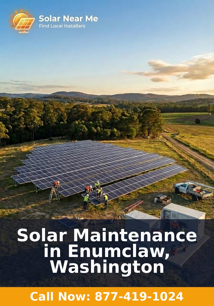 Solar Maintenance in Enumclaw, Washington