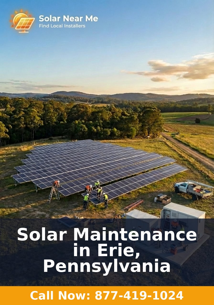 Solar Maintenance in Erie, Pennsylvania