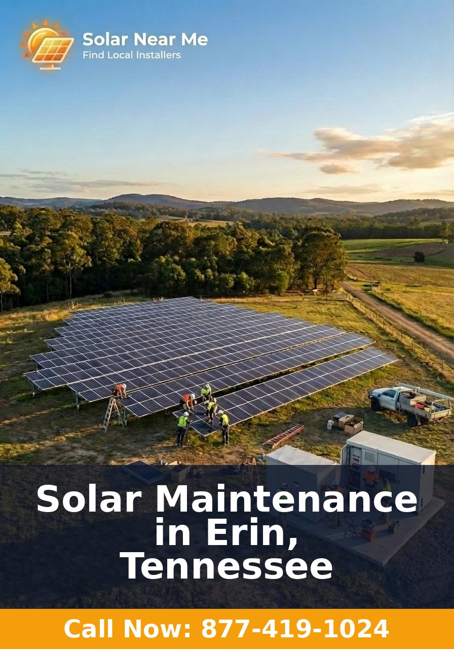 Solar Maintenance in Erin, Tennessee