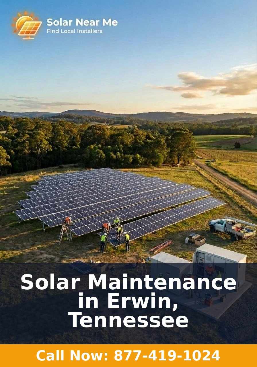 Solar Maintenance in Erwin, Tennessee