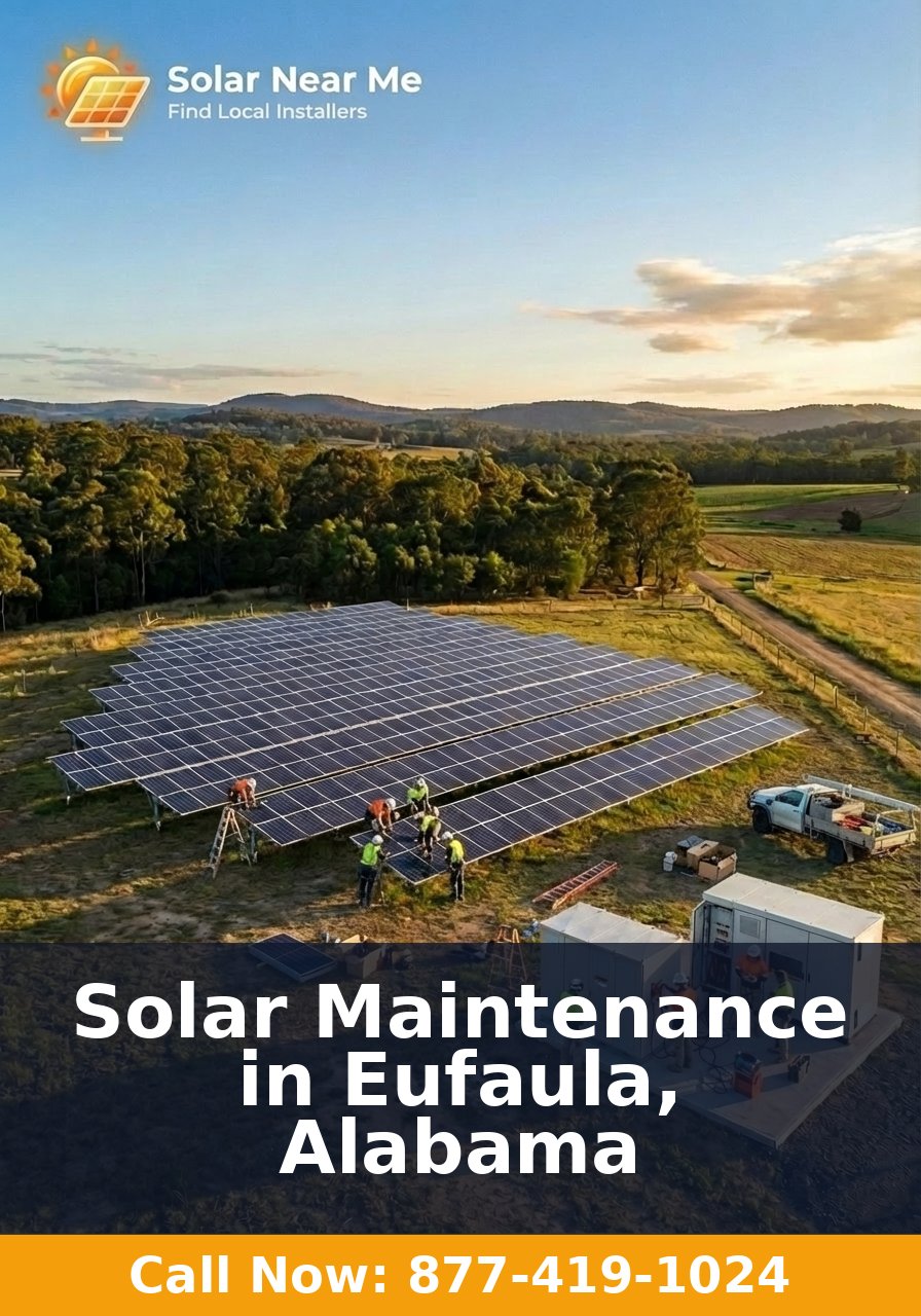 Solar Maintenance in Eufaula, Alabama