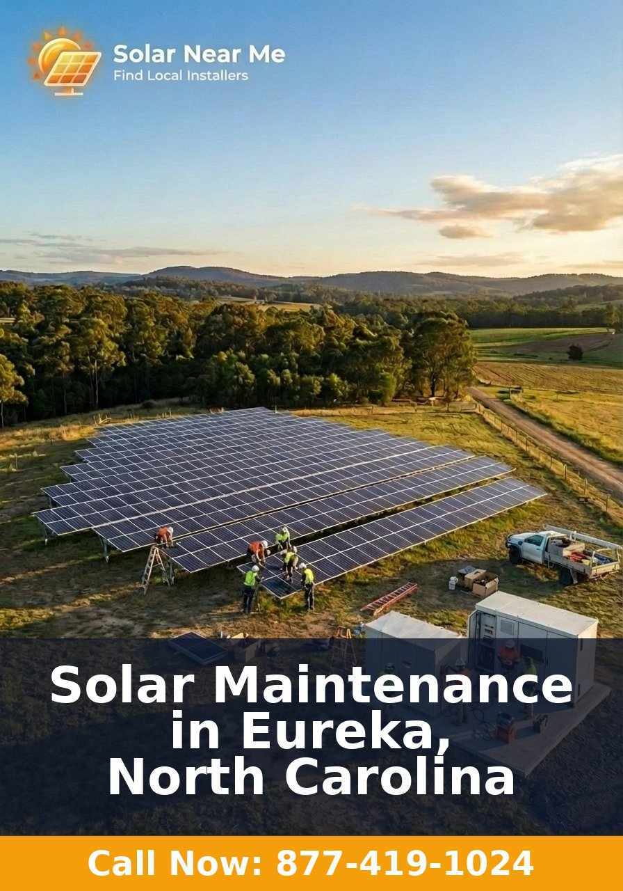 Solar Maintenance in Eureka, North Carolina