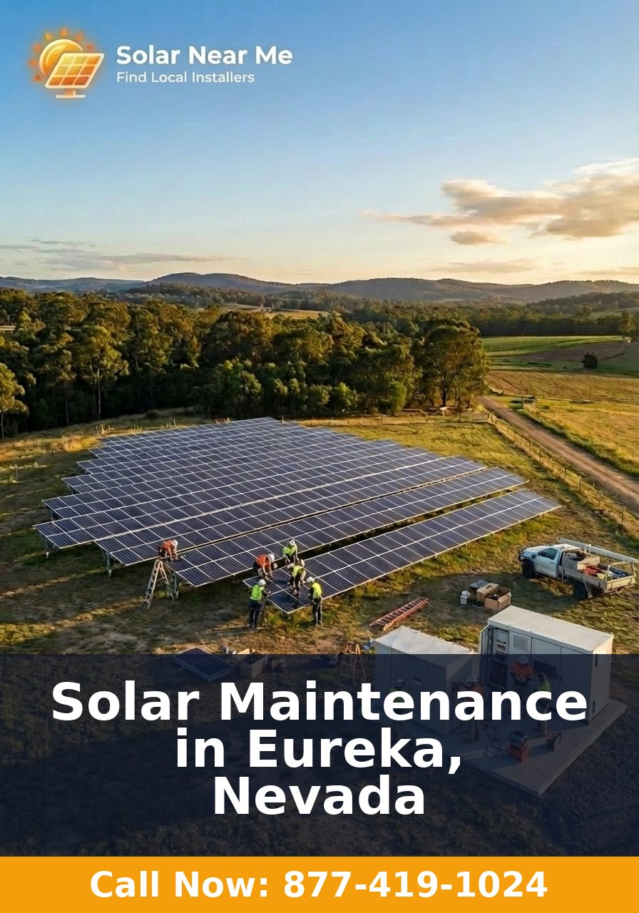 Solar Maintenance in Eureka, Nevada
