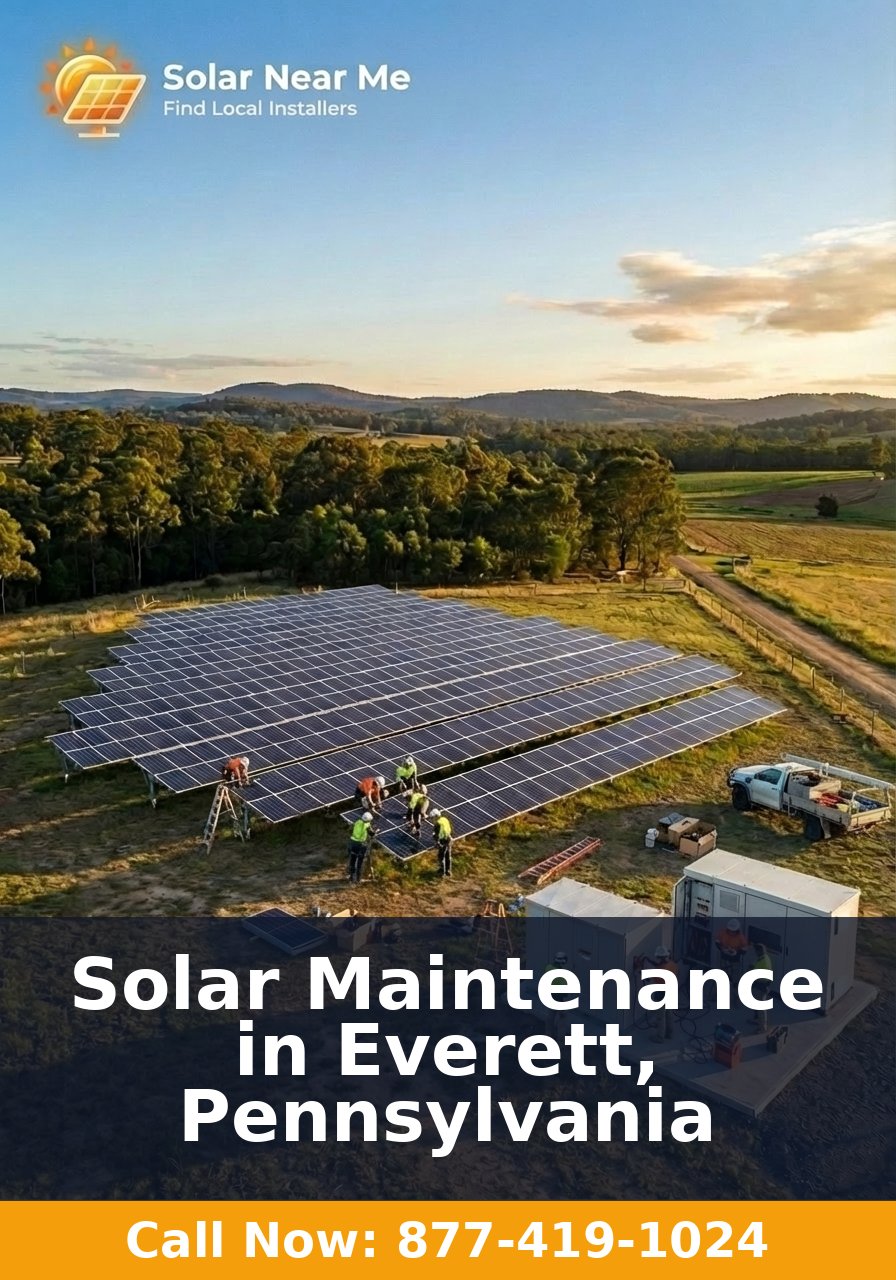 Solar Maintenance in Everett, Pennsylvania
