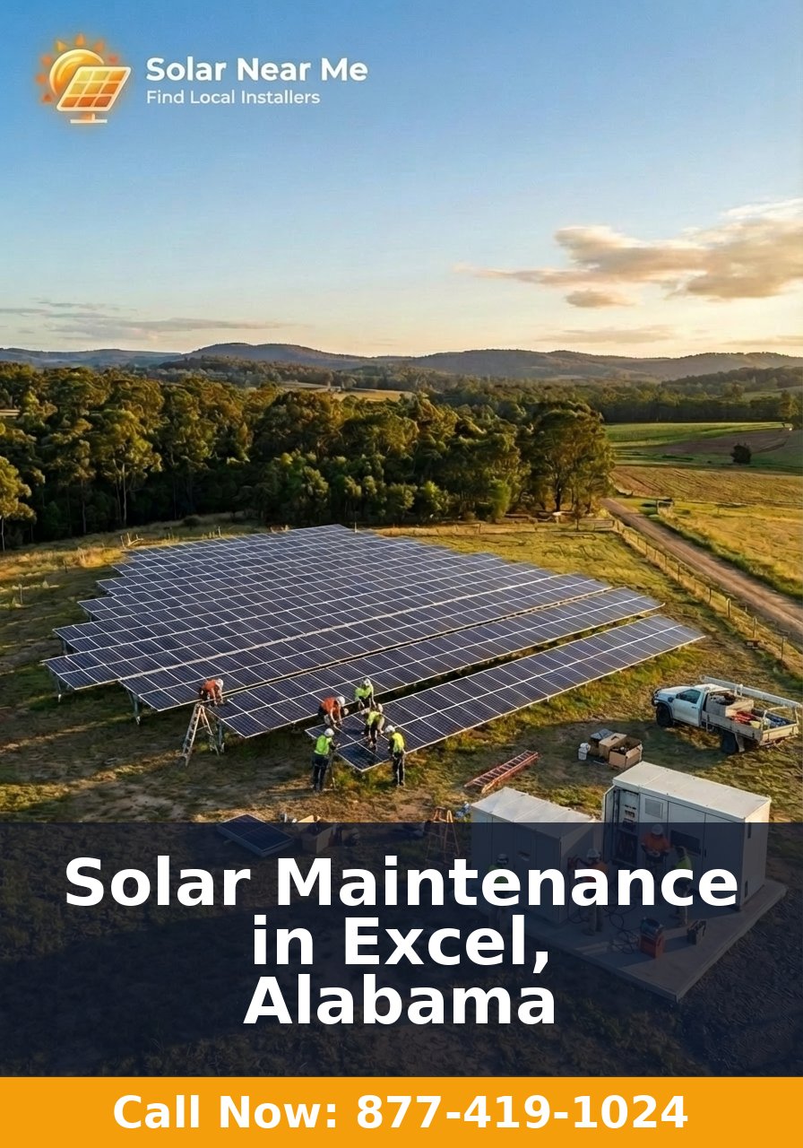 Solar Maintenance in Excel, Alabama
