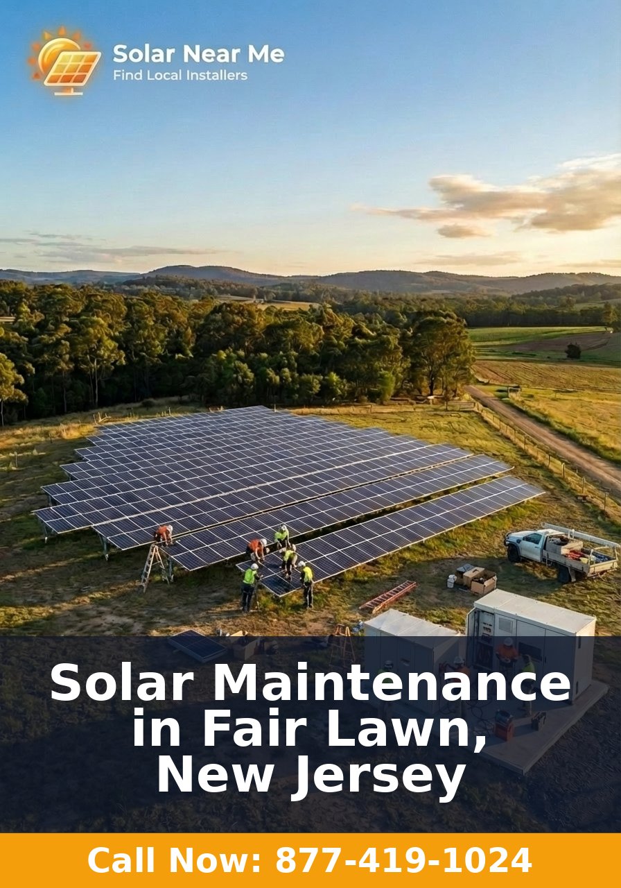 Solar Maintenance in Fair Lawn, New Jersey