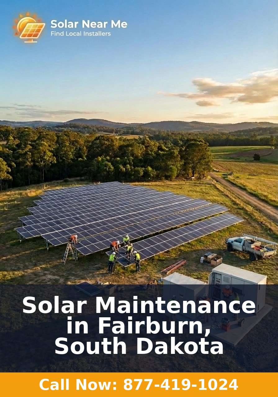 Solar Maintenance in Fairburn, South Dakota