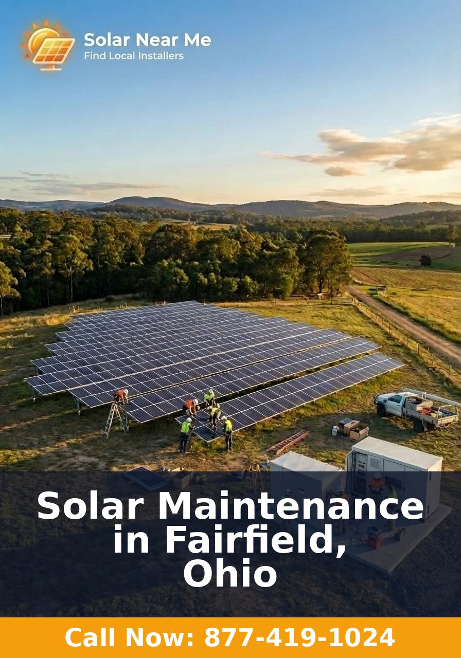 Solar Maintenance in Fairfield, Ohio