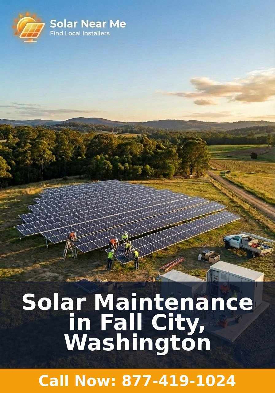 Solar Maintenance in Fall City, Washington