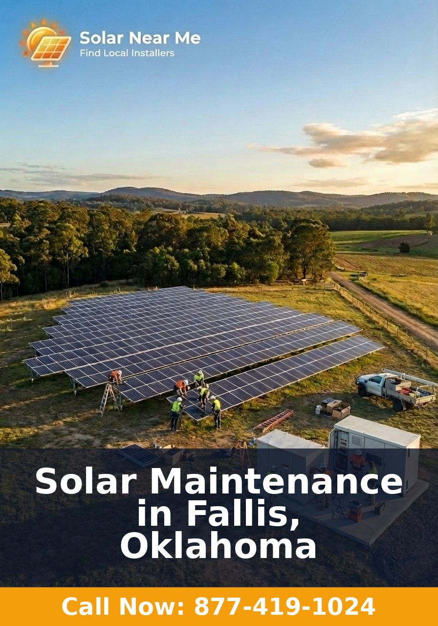 Solar Maintenance in Fallis, Oklahoma