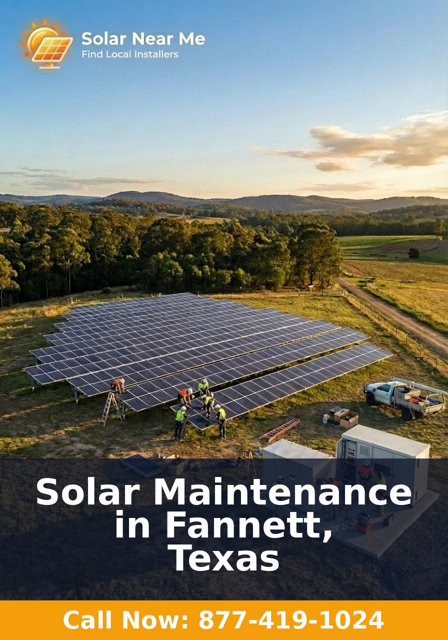Solar Maintenance in Fannett, Texas