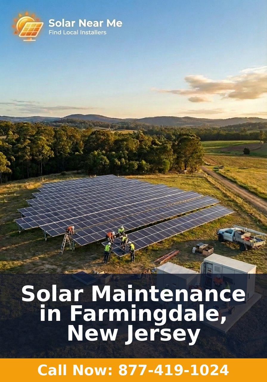 Solar Maintenance in Farmingdale, New Jersey