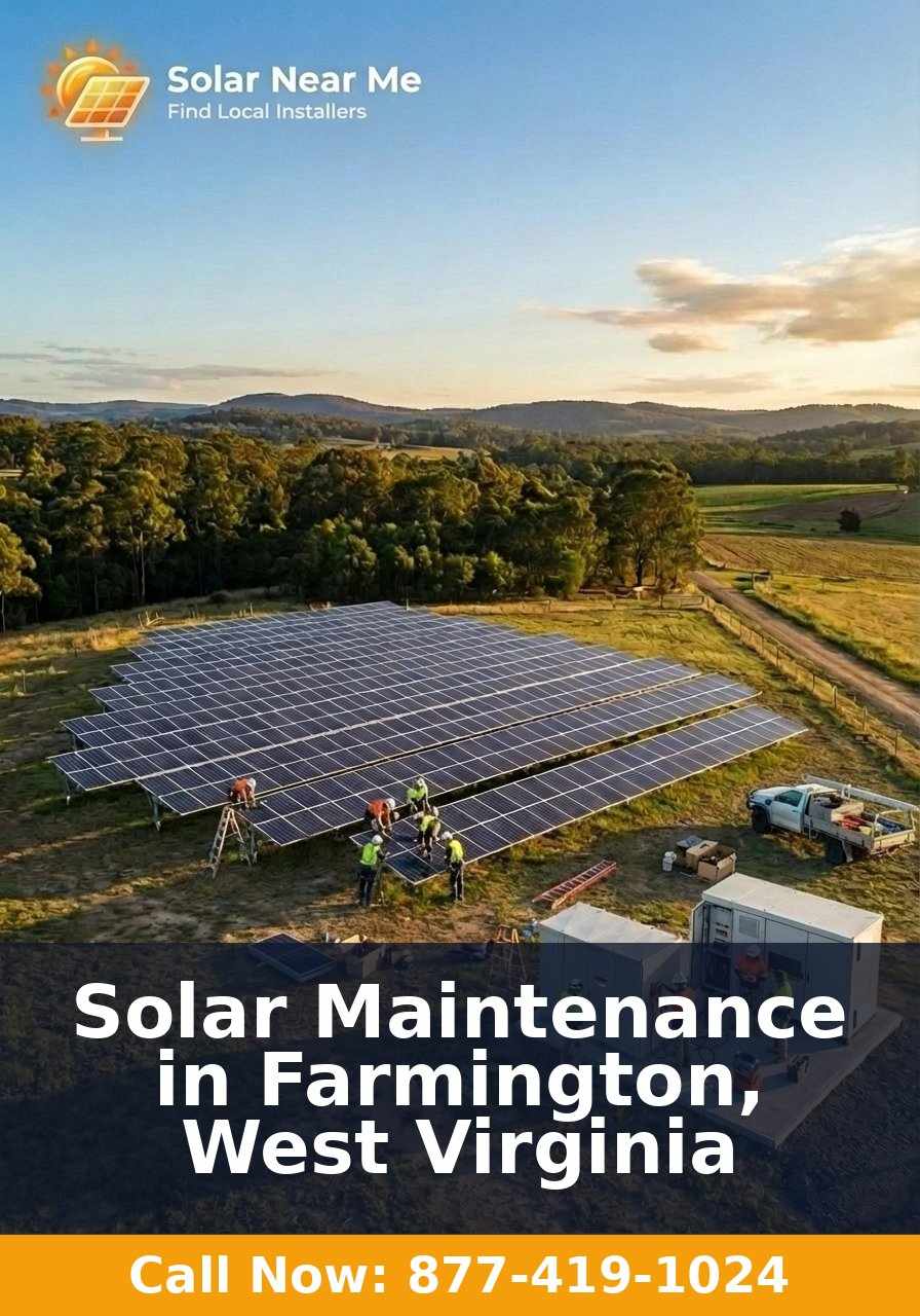 Solar Maintenance in Farmington, West Virginia