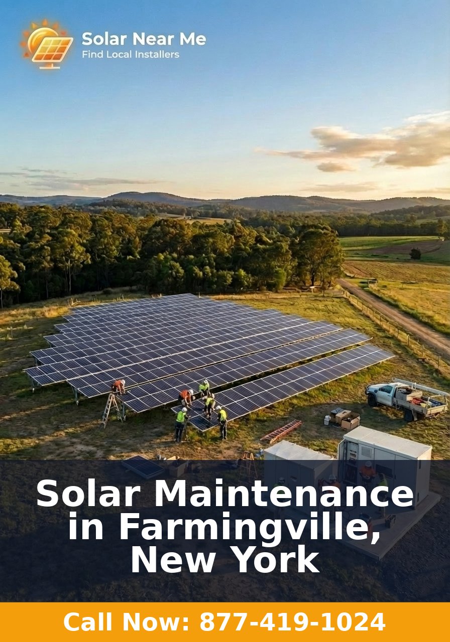 Solar Maintenance in Farmingville, New York