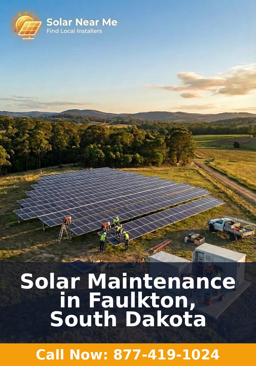 Solar Maintenance in Faulkton, South Dakota