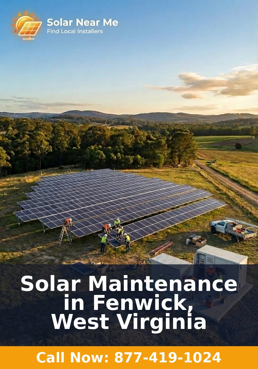 Solar Maintenance in Fenwick, West Virginia