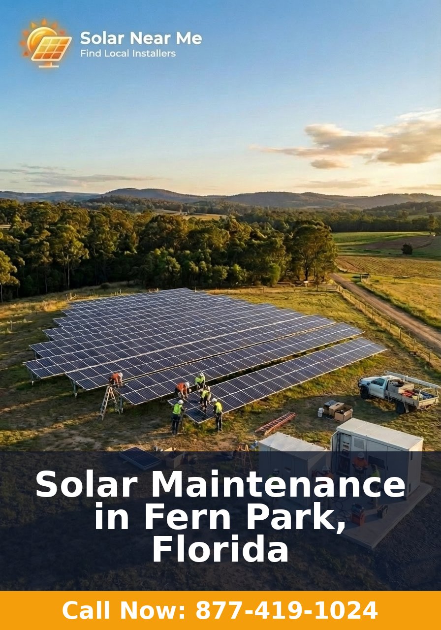 Solar Maintenance in Fern Park, Florida
