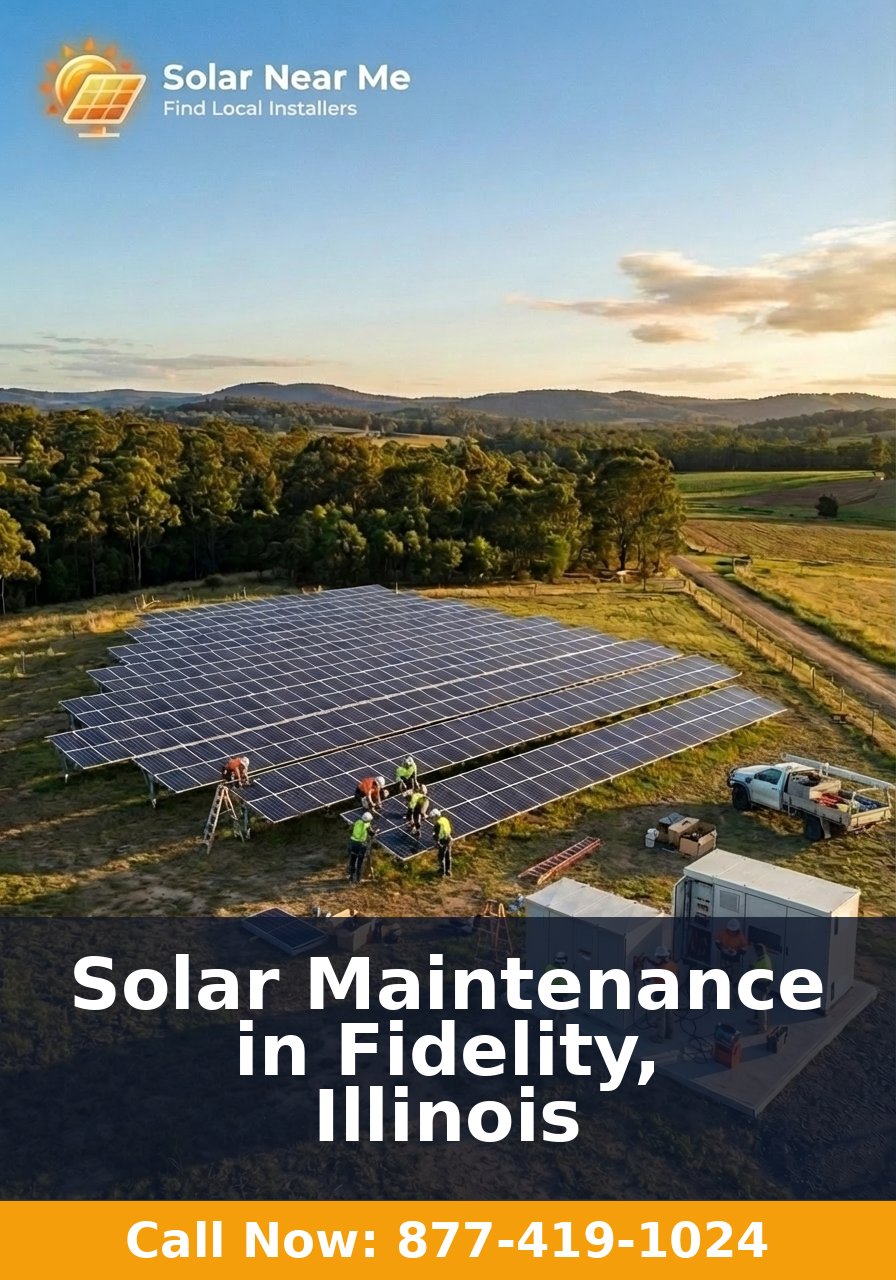 Solar Maintenance in Fidelity, Illinois
