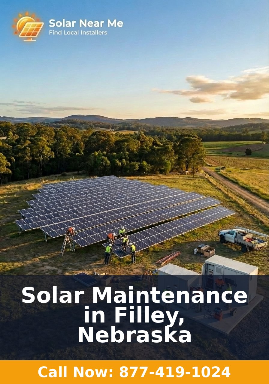 Solar Maintenance in Filley, Nebraska