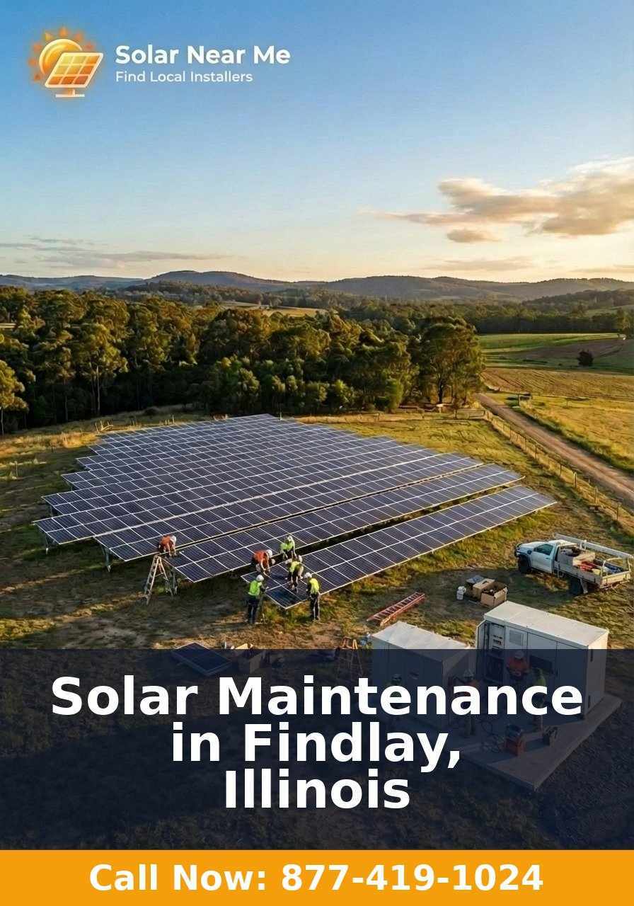 Solar Maintenance in Findlay, Illinois