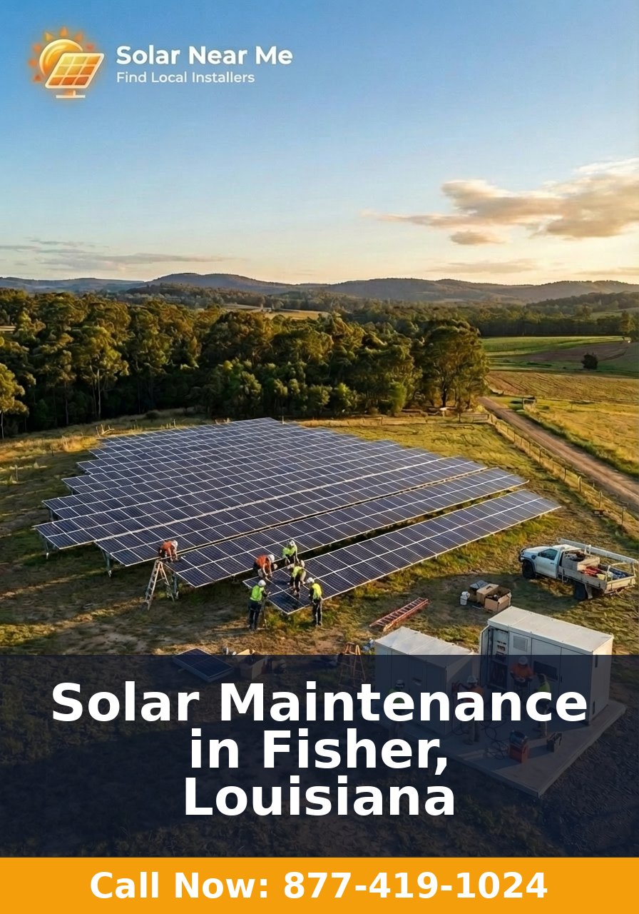 Solar Maintenance in Fisher, Louisiana