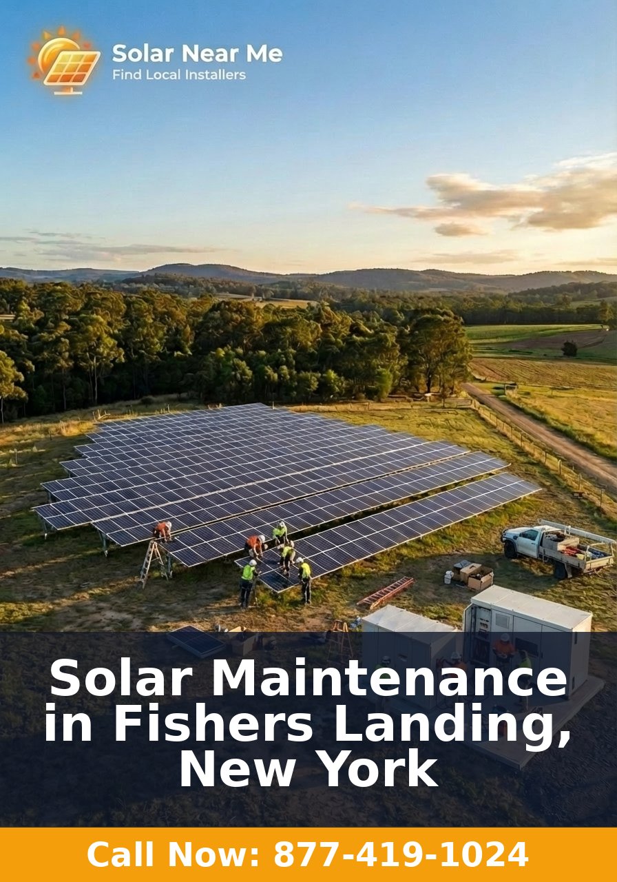 Solar Maintenance in Fishers Landing, New York
