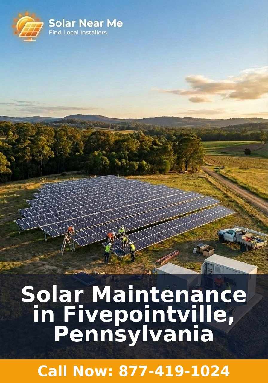 Solar Maintenance in Fivepointville, Pennsylvania