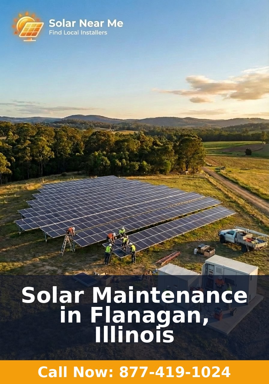 Solar Maintenance in Flanagan, Illinois