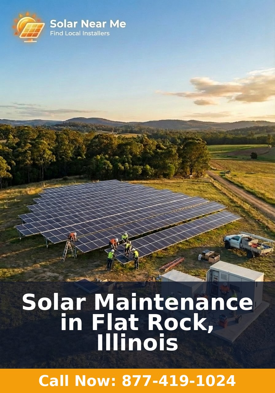 Solar Maintenance in Flat Rock, Illinois