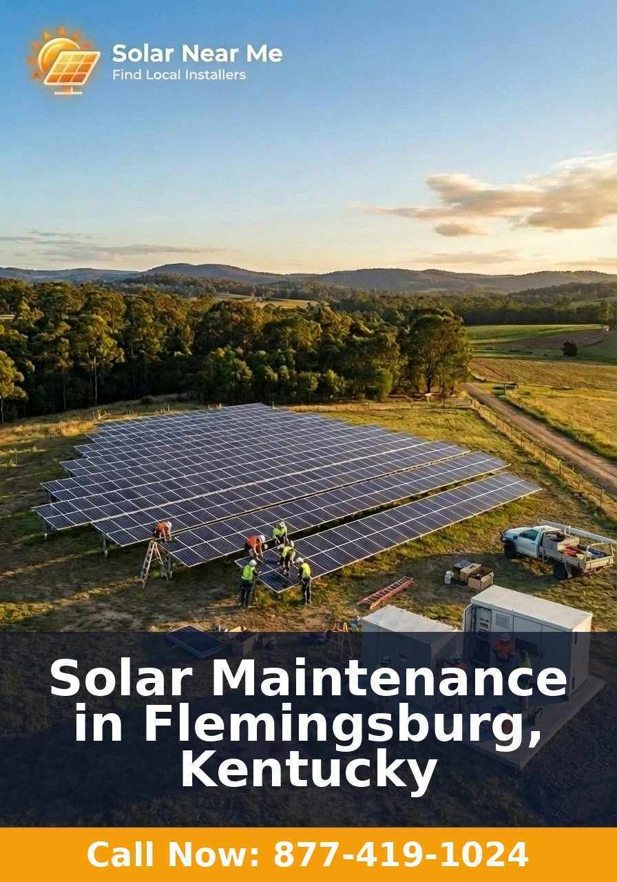 Solar Maintenance in Flemingsburg, Kentucky
