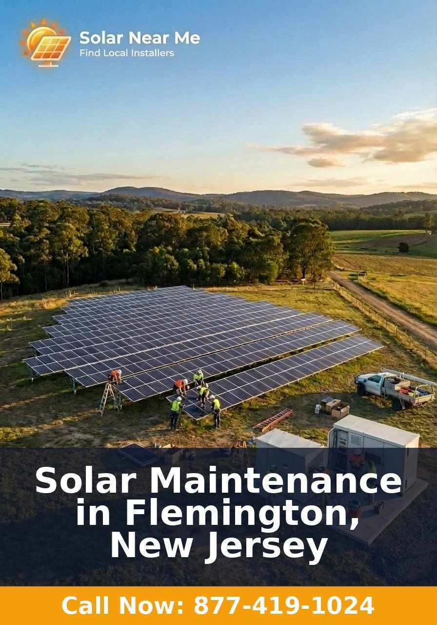 Solar Maintenance in Flemington, New Jersey