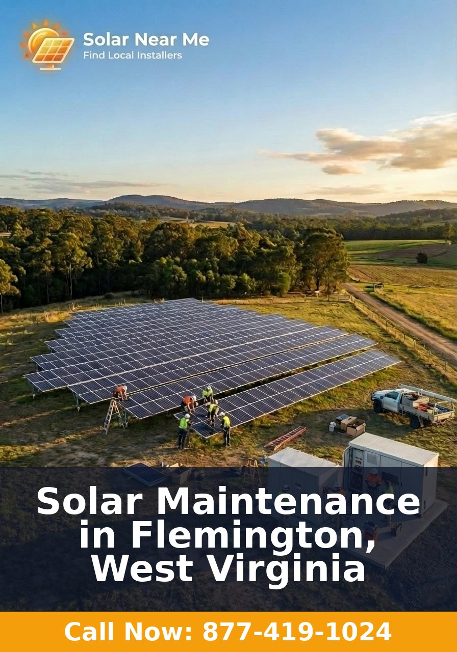 Solar Maintenance in Flemington, West Virginia