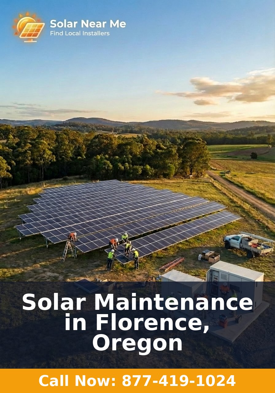 Solar Maintenance in Florence, Oregon