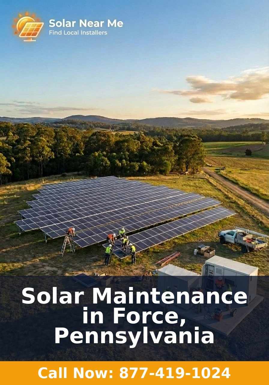 Solar Maintenance in Force, Pennsylvania