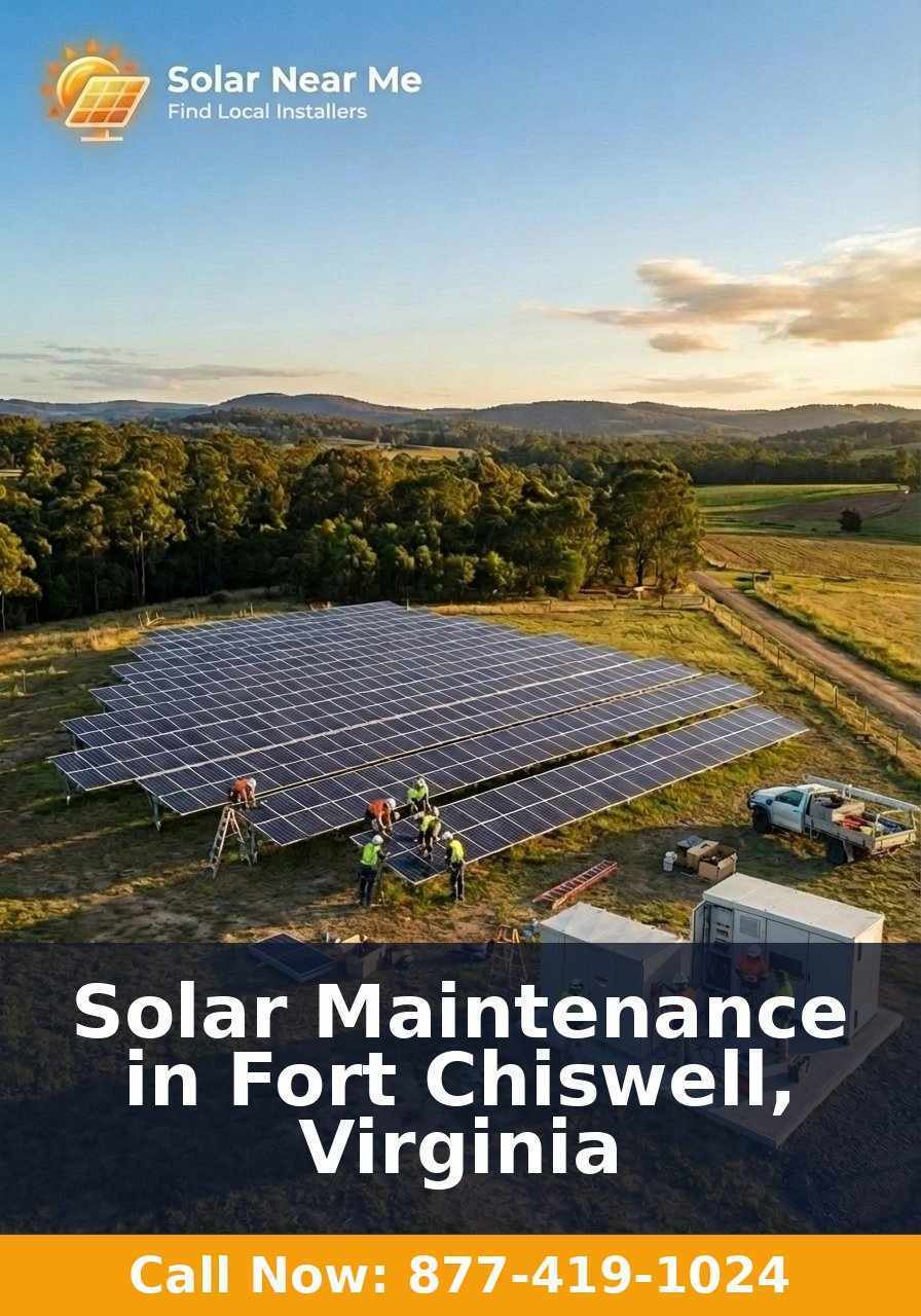 Solar Maintenance in Fort Chiswell, Virginia