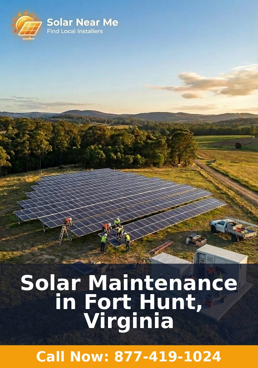 Solar Maintenance in Fort Hunt, Virginia