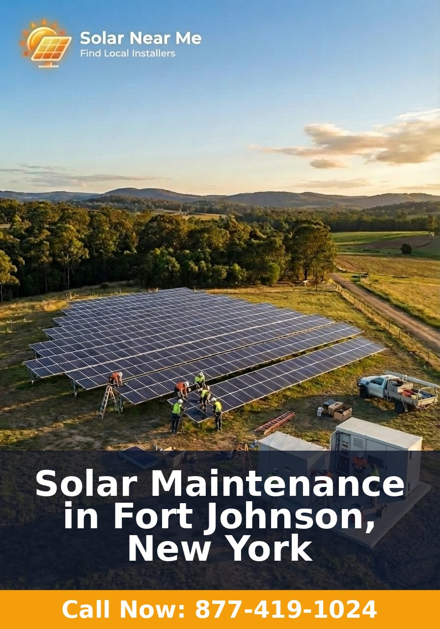 Solar Maintenance in Fort Johnson, New York